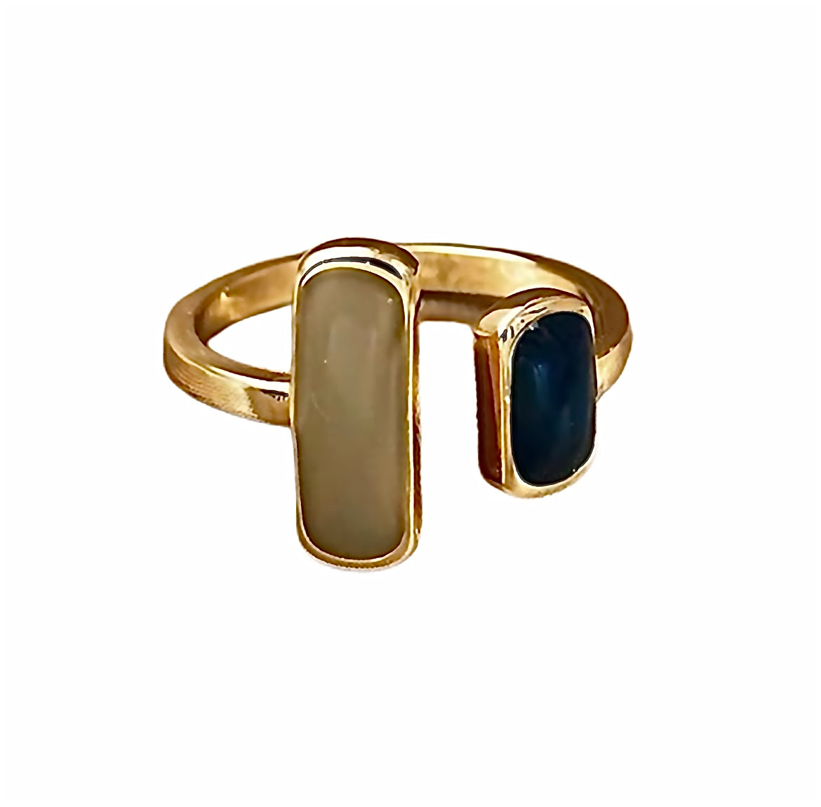 Colour Stones Gold Ring