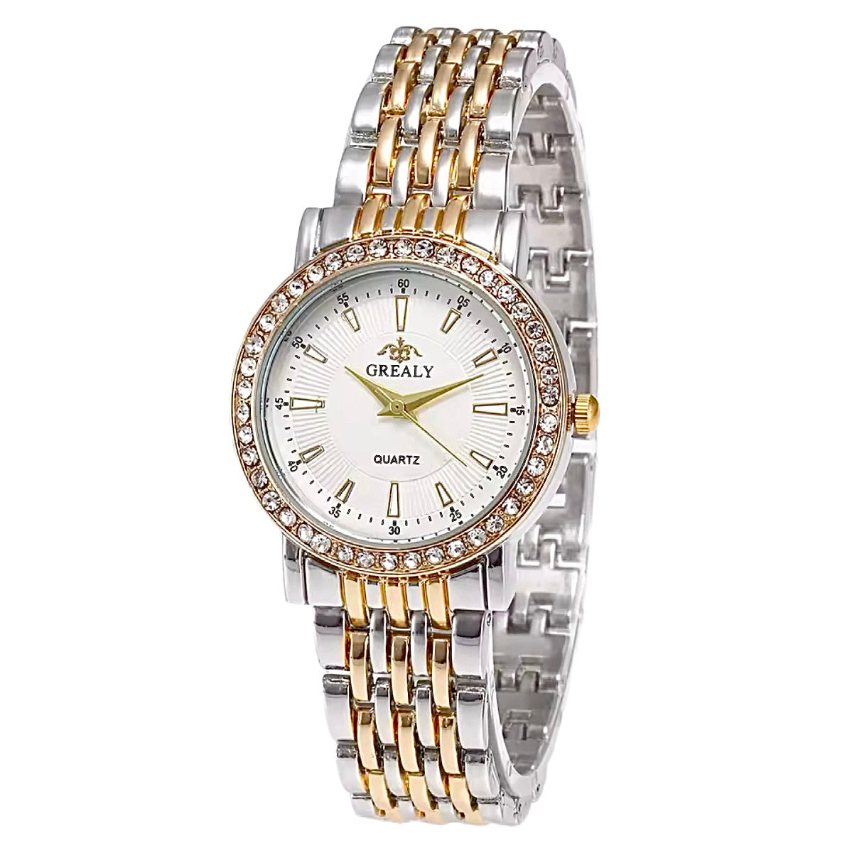 Grealy Round Diamond Watches