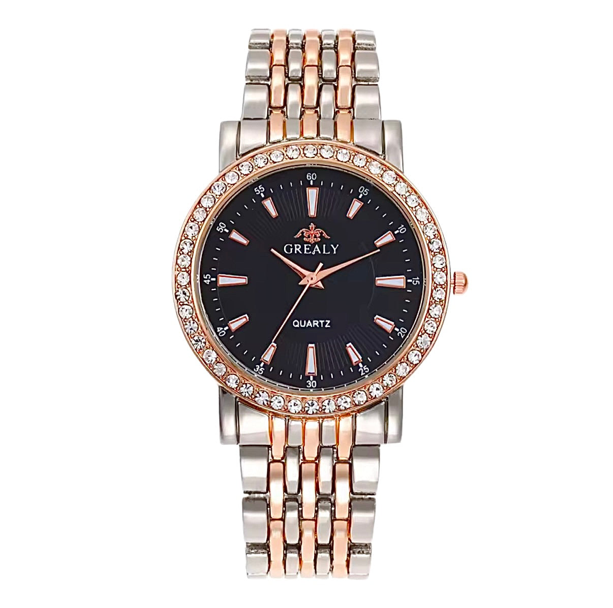 Grealy Round Diamond Watches