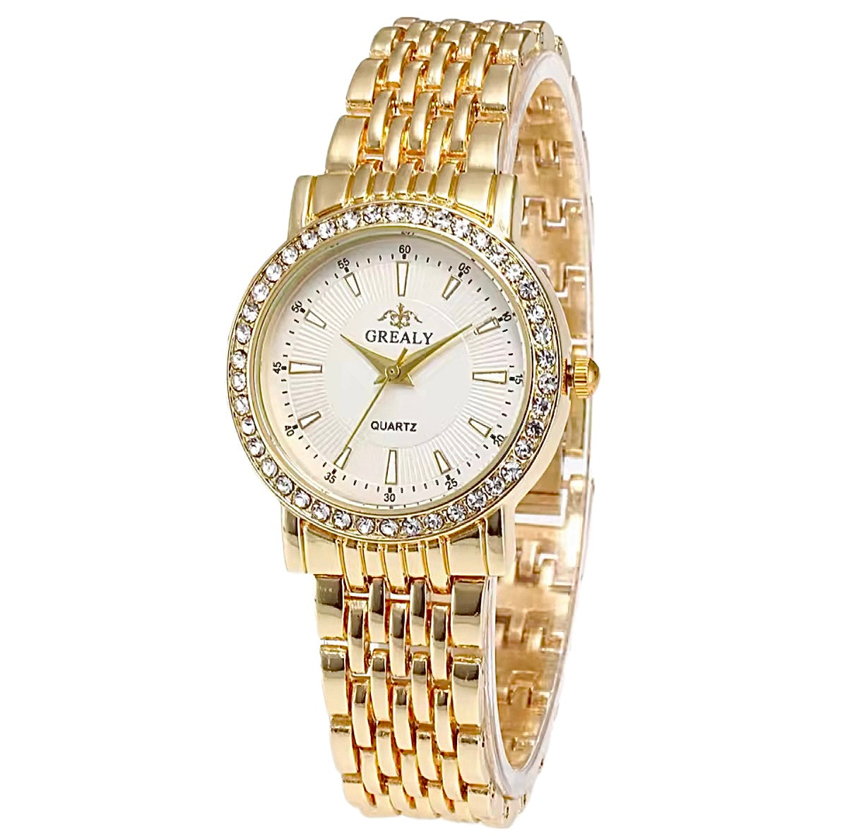 Grealy Round Diamond Watches