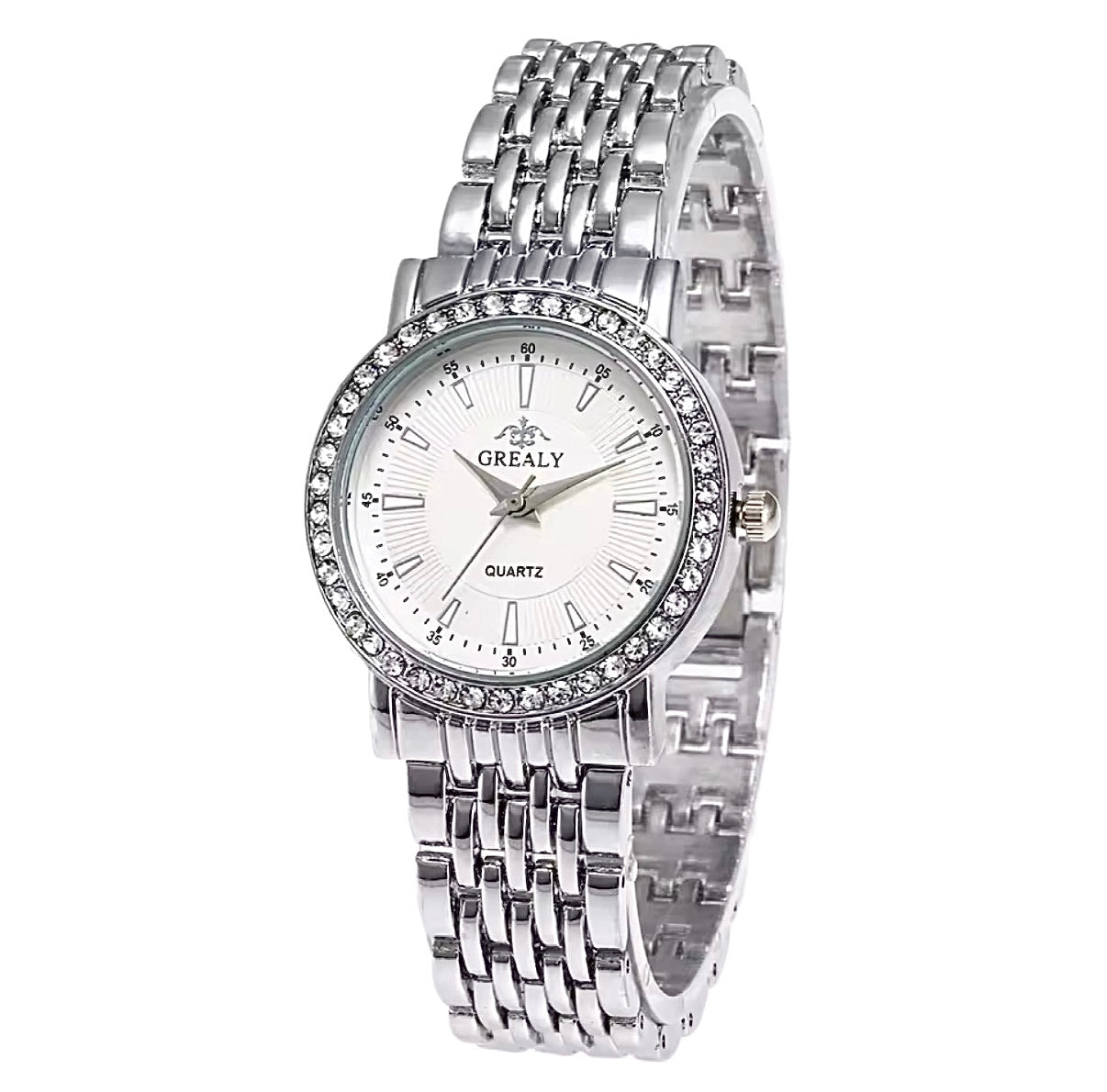 Grealy Round Diamond Watches