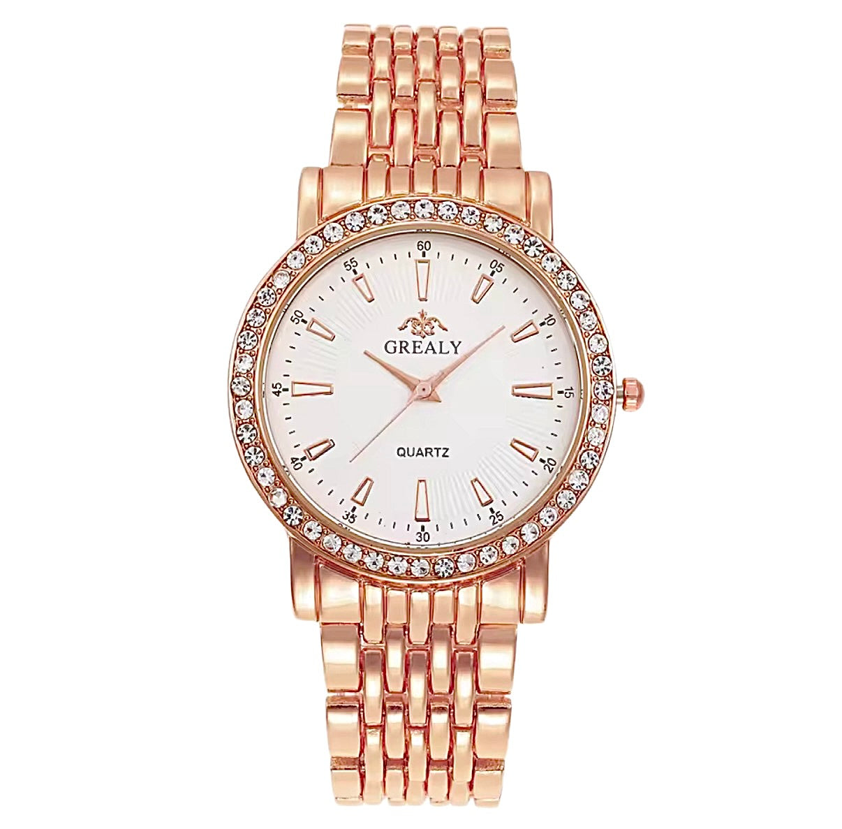 Grealy Round Diamond Watches