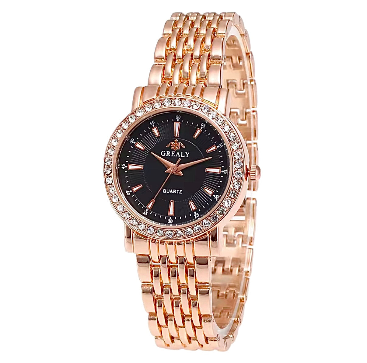 Grealy Round Diamond Watches