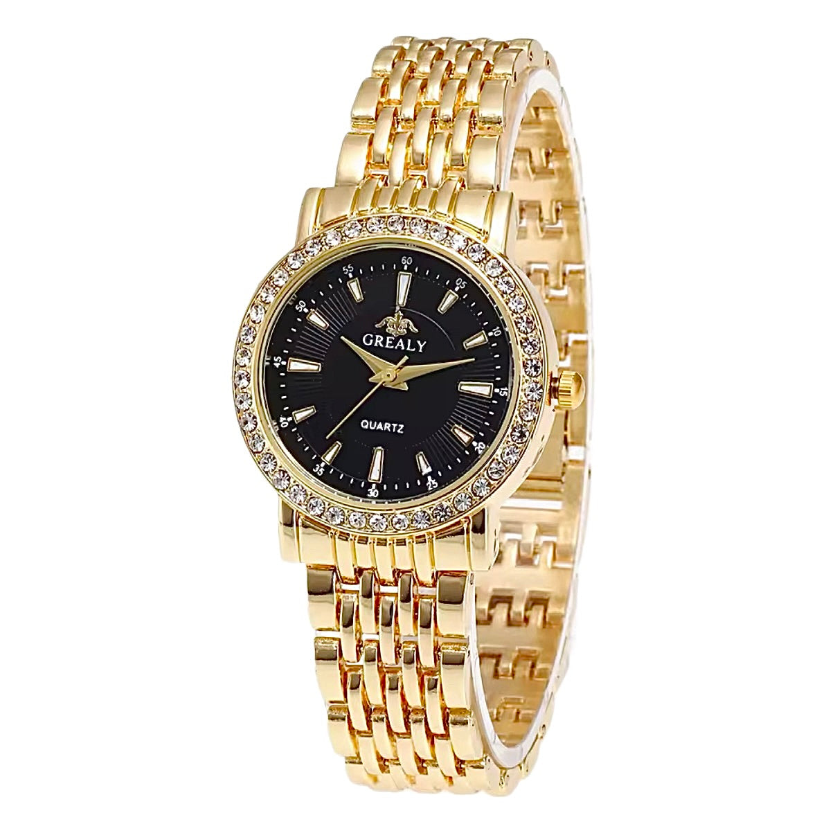 Grealy Round Diamond Watches
