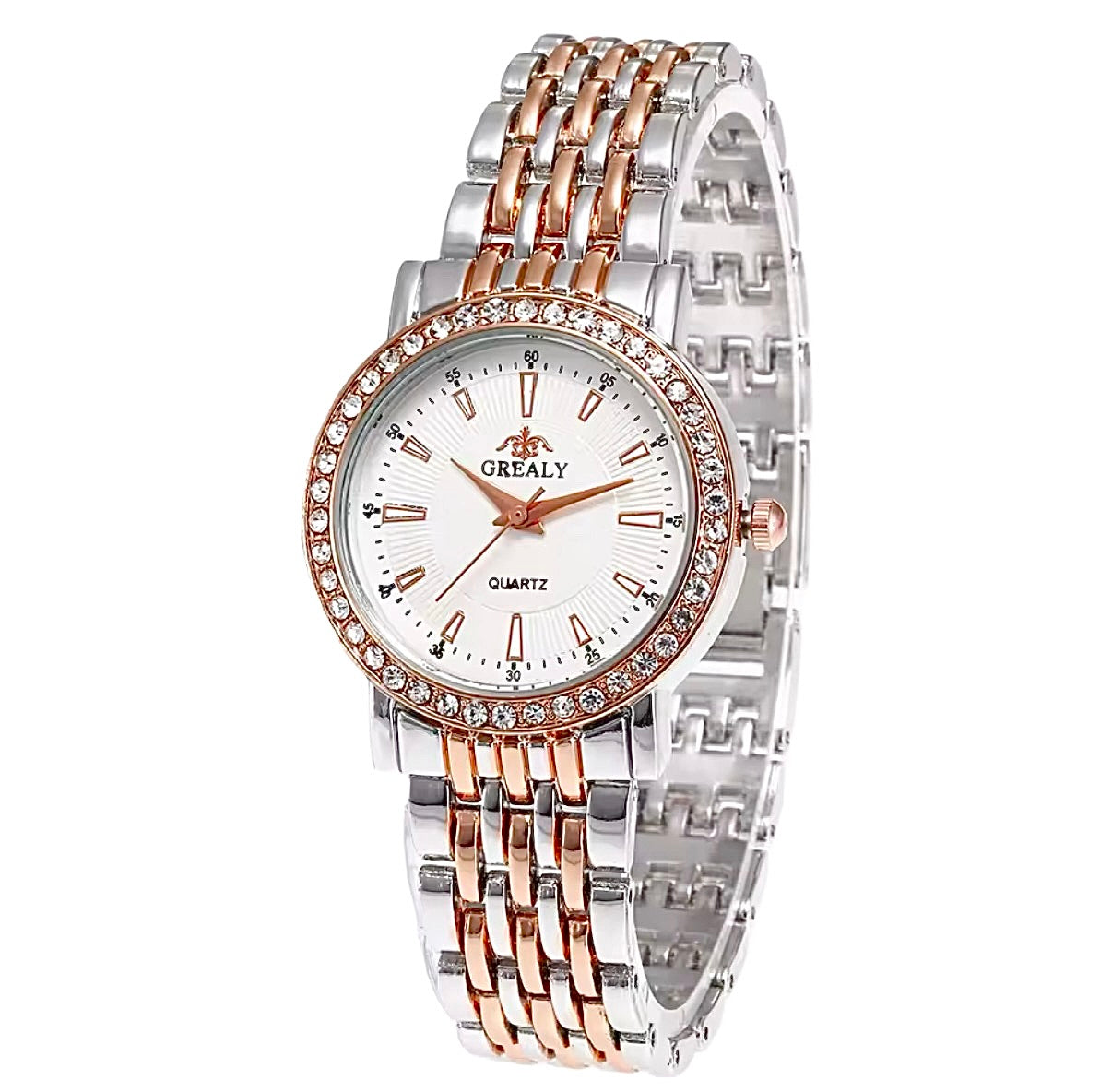 Grealy Round Diamond Watches
